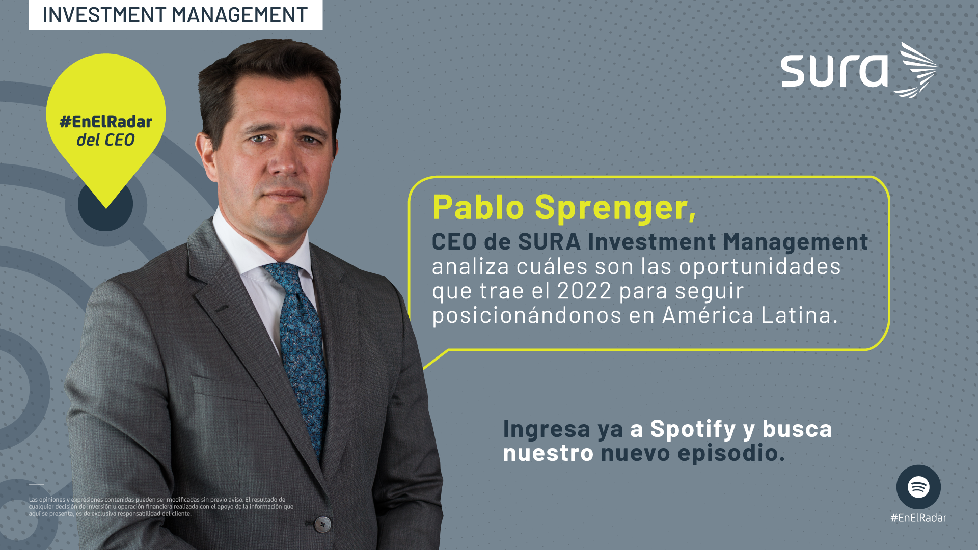 En el Radar del CEO Pablo Sprenger